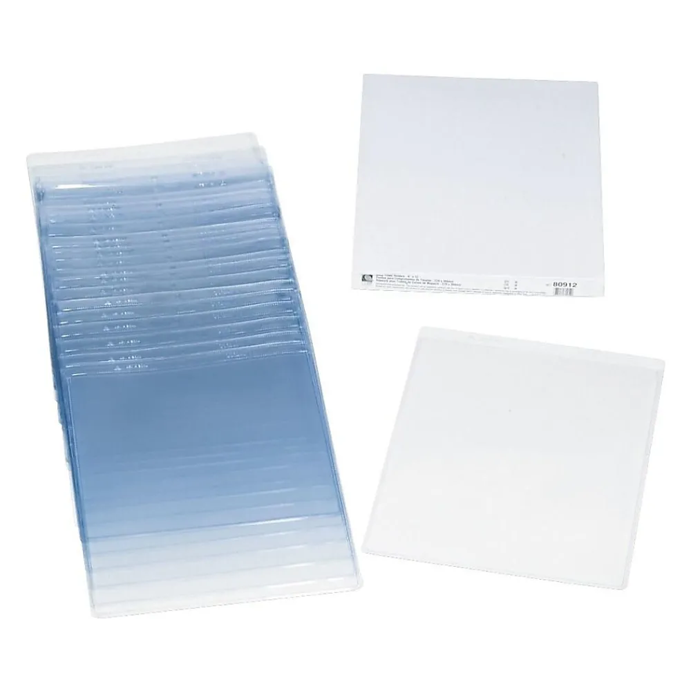 Sheet Protectors|C-Line Job Ticket Holders, 9" x 12", Clear, 50/Box (80912)