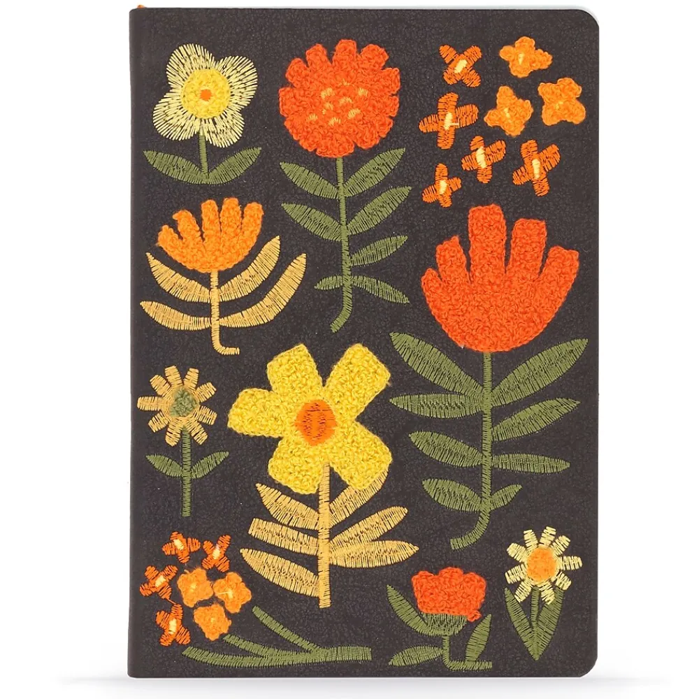Composition Notebooks|Denik Chunky Flowers 1-Subject Composition Notebook, College Ruled, 144 Sheets, Multicolor (AHBC1471L)