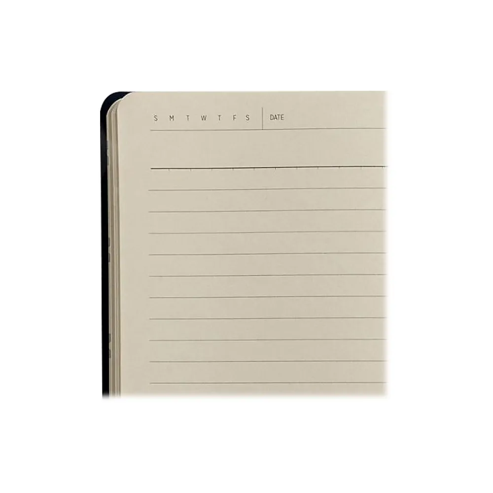 Journals|Denik Evelynn Blue Vegan Suede Journal, 5.75" x 8.25" (AHBC550L)
