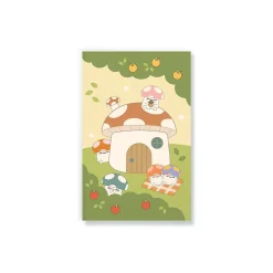 Journals|Denik Smoko Mushroom Garden Journal, 5.25" x 8.25", College Ruled, 144 Pages (LFC1888L)