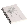 Notebooks|DENY Designs Alexandria Botany I by Iveta Abolina Professional Notebooks, 5.5" x 8.25", Dotted, 40 Sheets, Beige (71323-NOBS01)