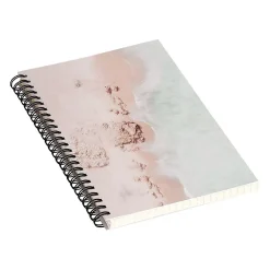 Notebooks|DENY Designs Beach Pink Champagne by Ingrid Beddoes Notebook, 5.5" x 8.25", Dotted, 40 Sheets, Multicolor