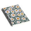 Notebooks|DENY Designs Daisy Pattern by Alisa Galitsyna Professional Notebooks, 5.5" x 8.25", Dotted, 40 Sheets, Multicolor (74701-NOBS01)