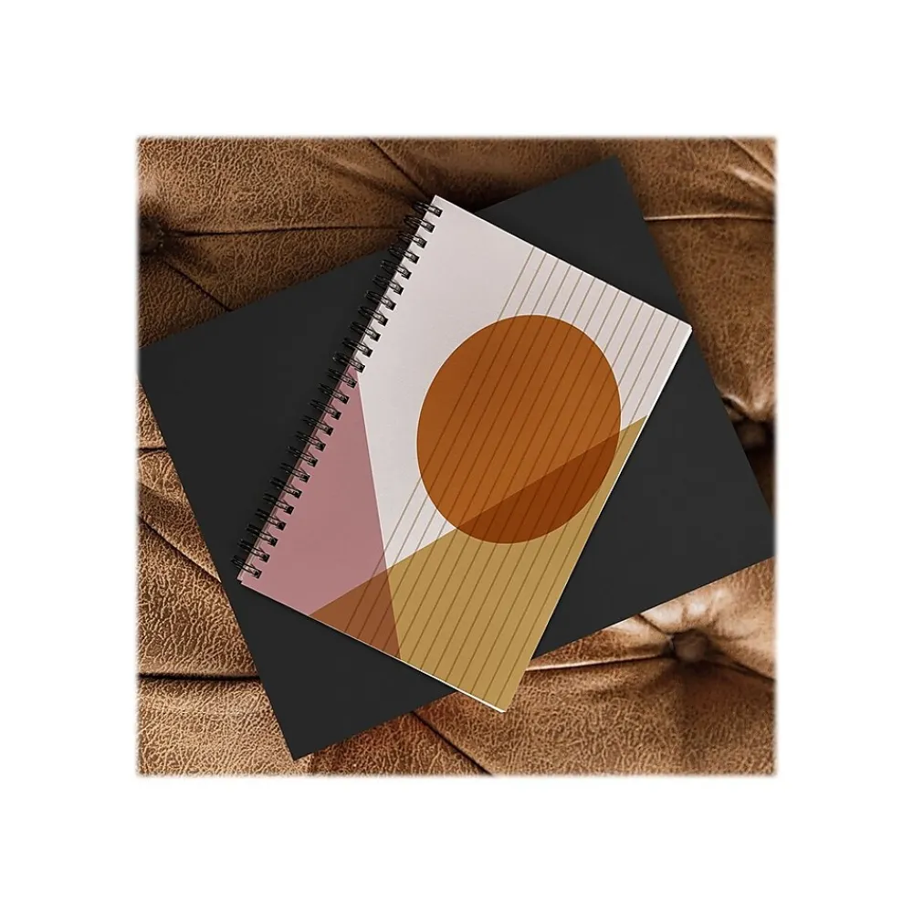 Notebooks|DENY Designs Horizon Lines by Morgan Kendall Professional Notebooks, 5.5" x 8.25", Dotted, 40 Sheets, Multicolor (72677-NOBS01)