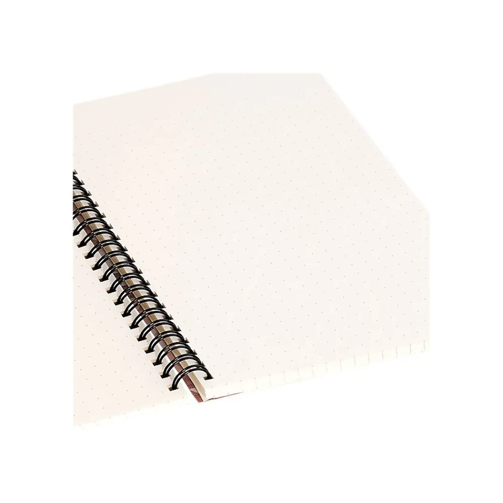 Notebooks|DENY Designs Native Coral Diamond by Holli Zollinger Notebook, 5.5" x 8.25", Dotted, 40 Sheets, Multicolor (67636-nobs01)