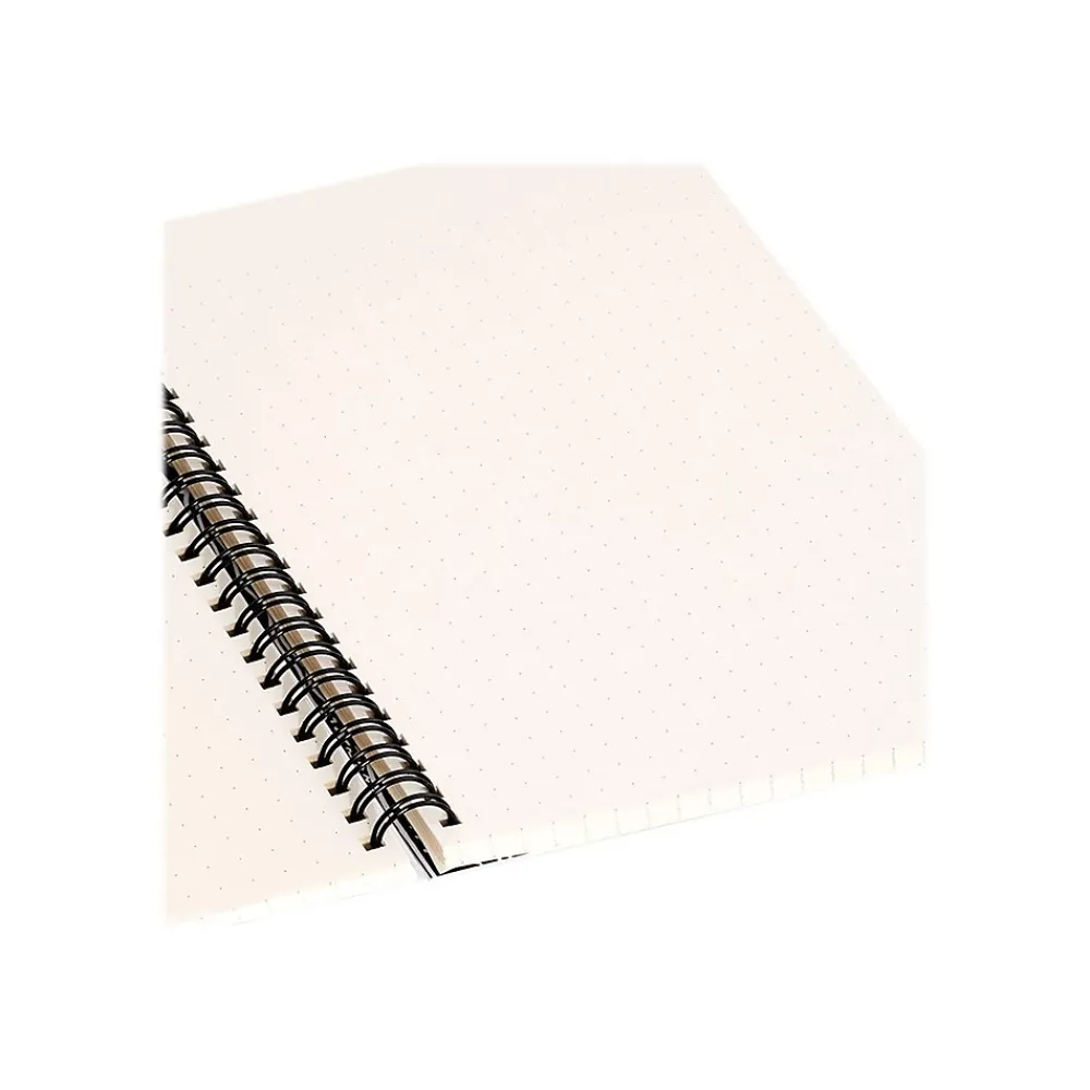 Notebooks|DENY Designs The Garden by Kris Tate Professional Notebooks, 5.5" x 8.25", Dotted, 40 Sheets, Black (58293-NOBS01)