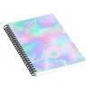 Notebooks|DENY Designs Unicorn Holograph by 83 Oranges Professional Notebooks, 5.5" x 8.25", Dotted, 40 Sheets, Multicolor (70470-NOBS01)