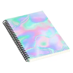 Notebooks|DENY Designs Unicorn Holograph by 83 Oranges Professional Notebooks, 5.5" x 8.25", Dotted, 40 Sheets, Multicolor (70470-NOBS01)