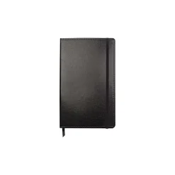 Journals|DesignWorks Ink Journal, 5.13" x 8.25", Wide Ruled, Black, 240 Pages (TJBP85-1025S)
