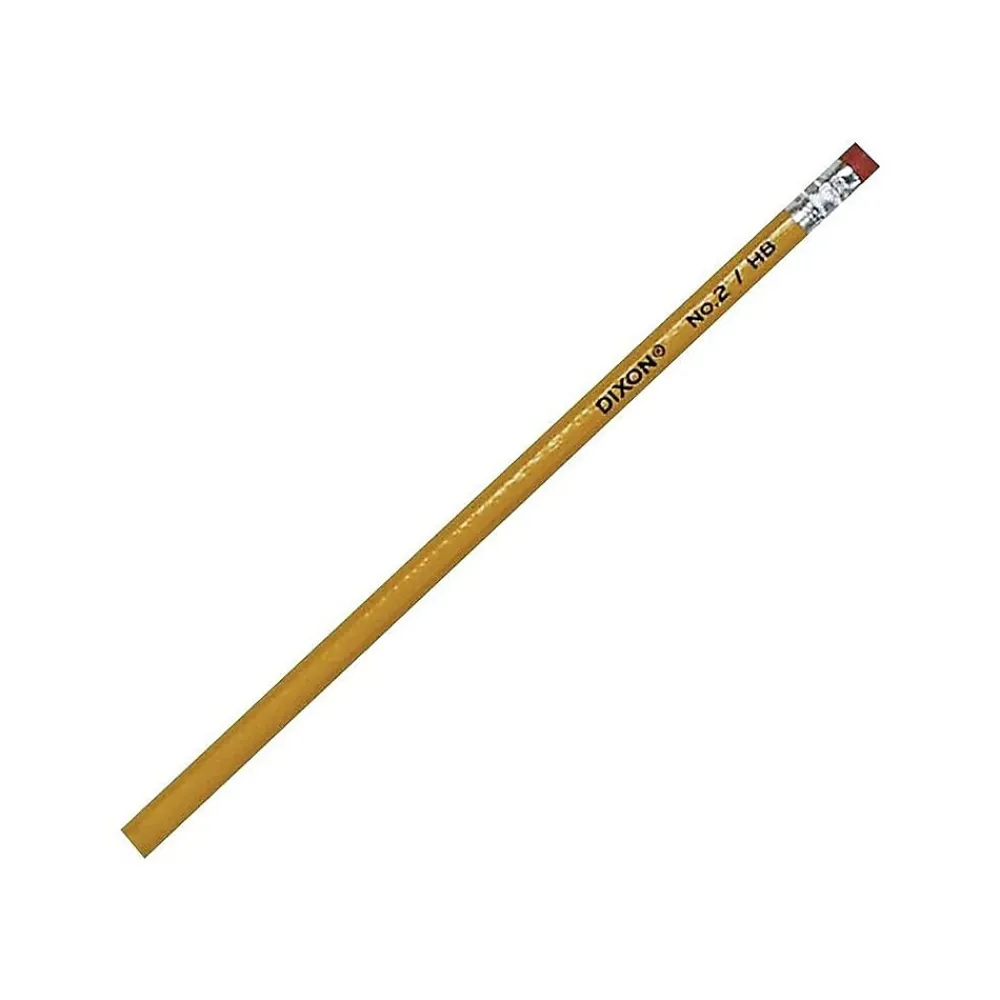 Pencils|Dixon Wooden Pencil, 2.2mm, #2 Soft Lead, Dozen (14402)