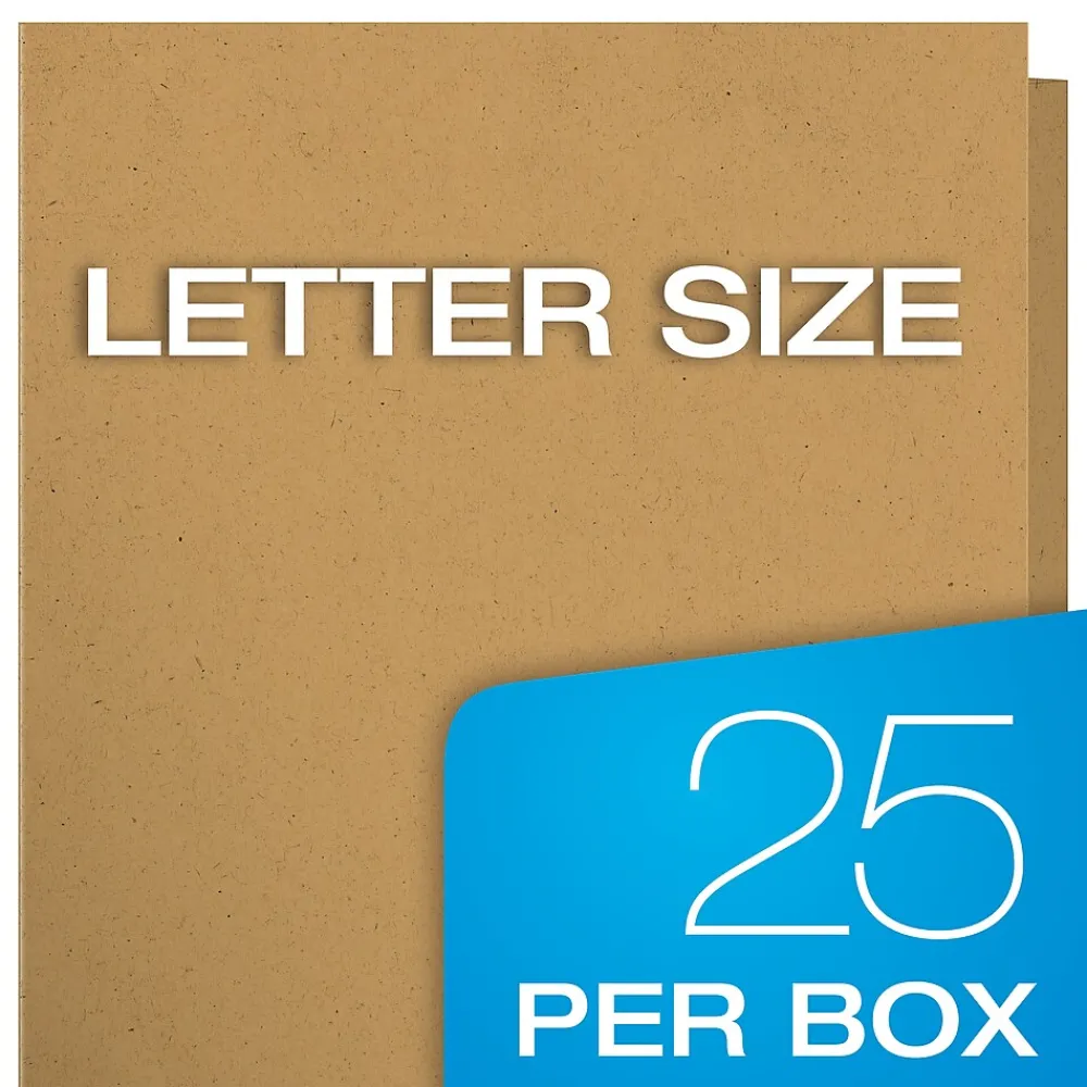 Pocket Folders|Esselte Earthwise by Oxford 2-Pocket Presentation Folders, Assorted Colors, 25/Box (OXF 78513)