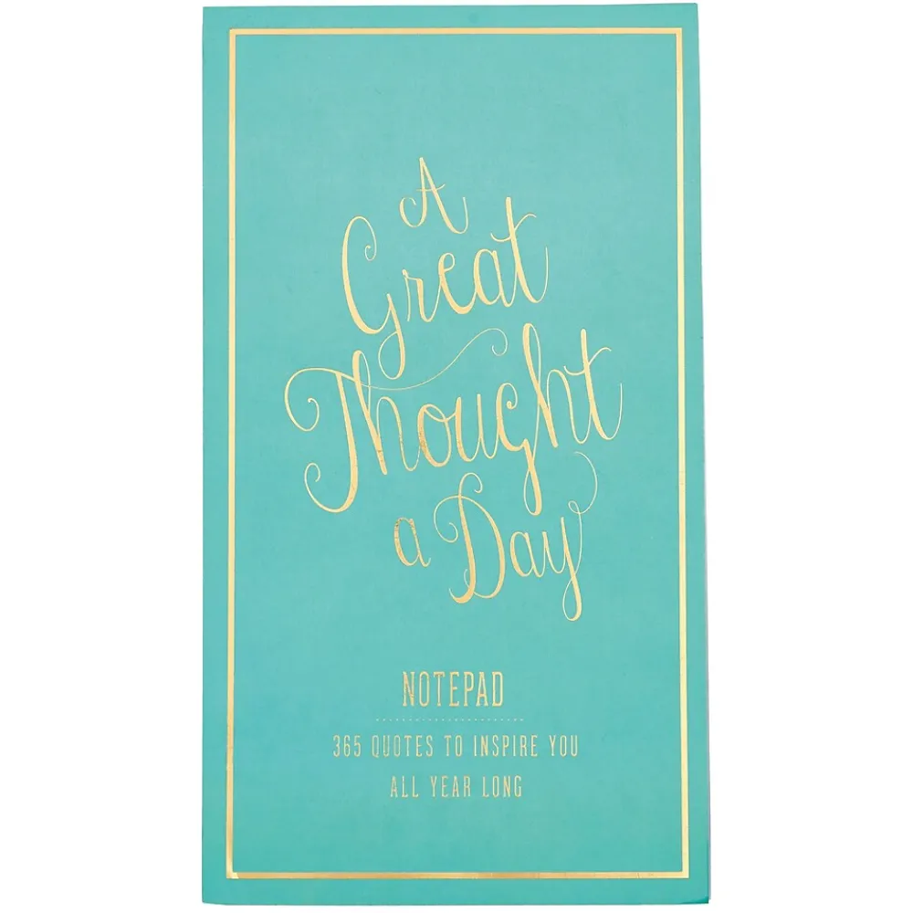 Notepads|Eccolo A Great Thought A Day 365 Notepad, 6" x 8", 365 Sheets (T609A-ST)