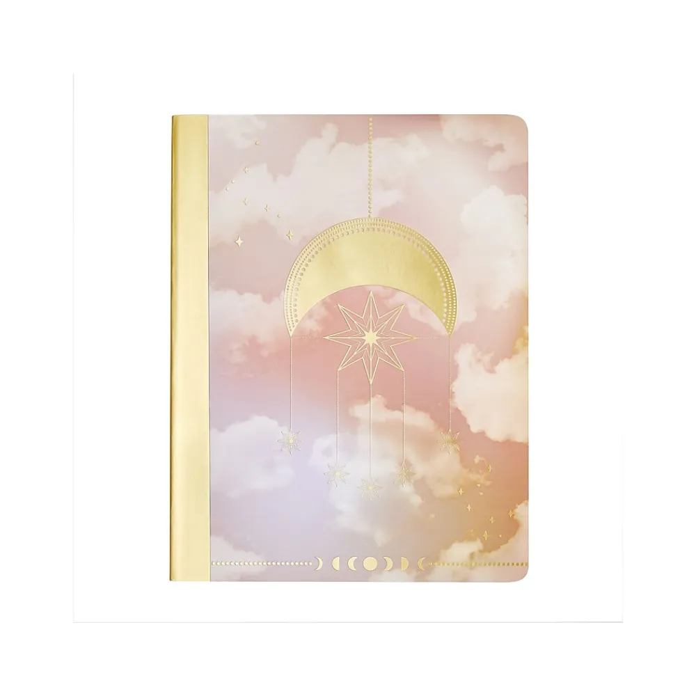 Composition Notebooks|Eccolo Composition Notebooks, 7.5" x 9.75", College-Ruled, 80 Sheets, Assorted Colors, 3/Pack (ST840A-3PACK)