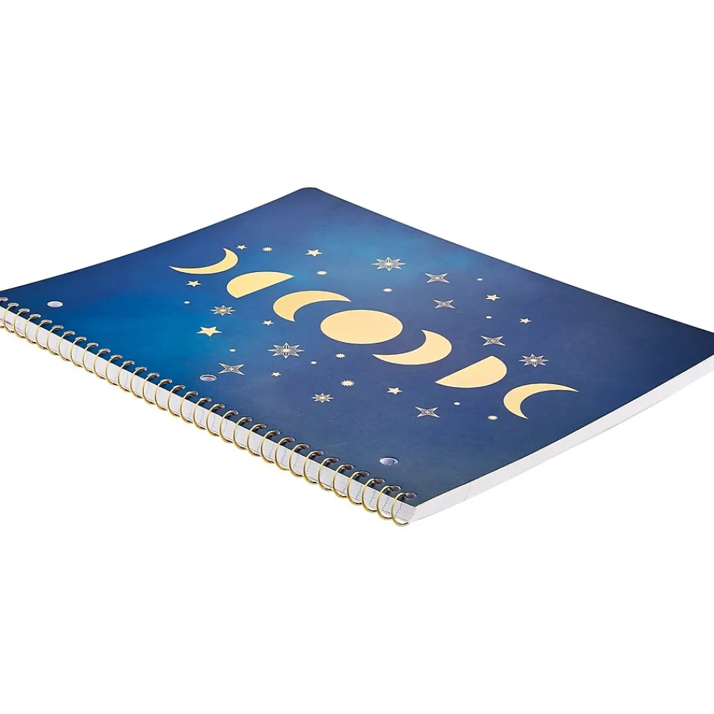 Subject Notebooks|Eccolo 1-Subject Notebooks, 8.5" x 11", College-Ruled, 80 Sheets, Assorted Colors, 3/Pack (ST839A-3PACK)