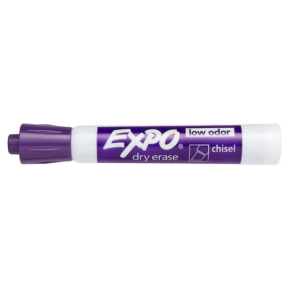 Markers|Expo Dry Erase Markers, Chisel Tip, Assorted, 8/Pack (1927524)