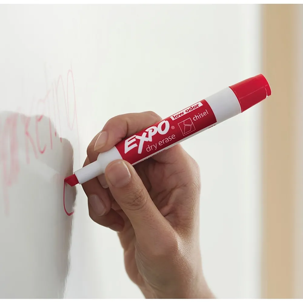 Markers|Expo Dry Erase Markers, Chisel Tip, Assorted, 192/Pack (2003995)