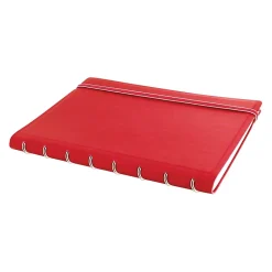 Notebooks|Filofax A5 Classic Bright 4-Subject Professional Notebooks, 5.8" x 8.25", College Ruled, 56 Sheets, Red (B115008U)