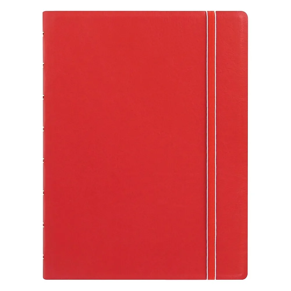 Notebooks|Filofax A5 Classic Bright 4-Subject Professional Notebooks, 5.8" x 8.25", College Ruled, 56 Sheets, Red (B115008U)