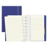 Notebooks|Filofax A5 Classic Bright 4-Subject Professional Notebooks, 5.8" x 8.25", College Ruled, 56 Sheets, Blue (B115009U)