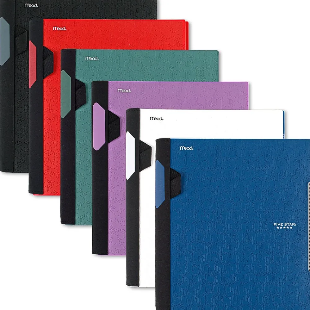 Subject Notebooks|Five Star Advance 3-Subject Notebooks, 8.5" x 11", College Ruled, 150 Sheets, Assorted Colors (06324)