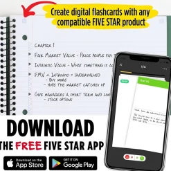 Subject Notebooks|Five Star Advance 5-Subject Subject Notebooks, 8.5