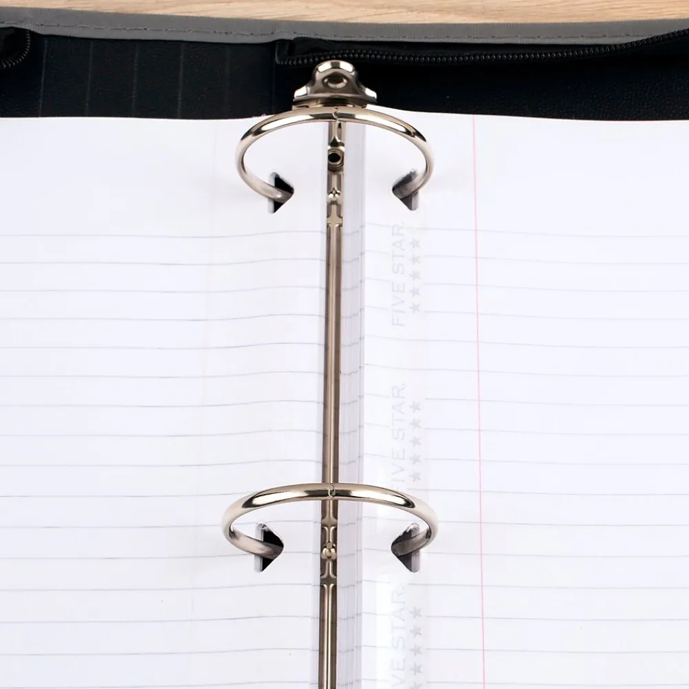 Filler Paper|Five Star Reinforced Wide Ruled Filler Paper, 8" x 10.5", 3-Hole Punched, 80 Sheets/Pack (150002/150034)