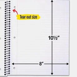 Subject Notebooks|Five Star 3-Subject Notebooks, 8