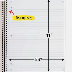 Subject Notebooks|Five Star 3-Subject Notebooks, 8.5