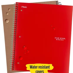 Subject Notebooks|Five Star 5-Subject Subject Notebooks, 8.5