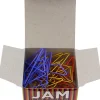Clips & Fasteners|JAM Paper ® Colorful Butterfly Paper Clips, Assorted Colors Paperclips, 15/Pack (2210016349)
