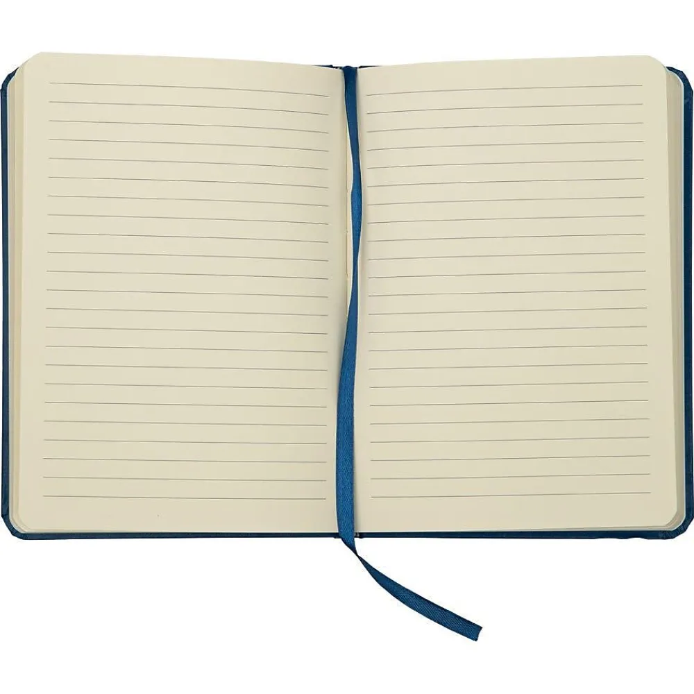 Journals|JAM Paper Hardcover Journal, 5" x 7", Blue, 200 Pages (340526608)