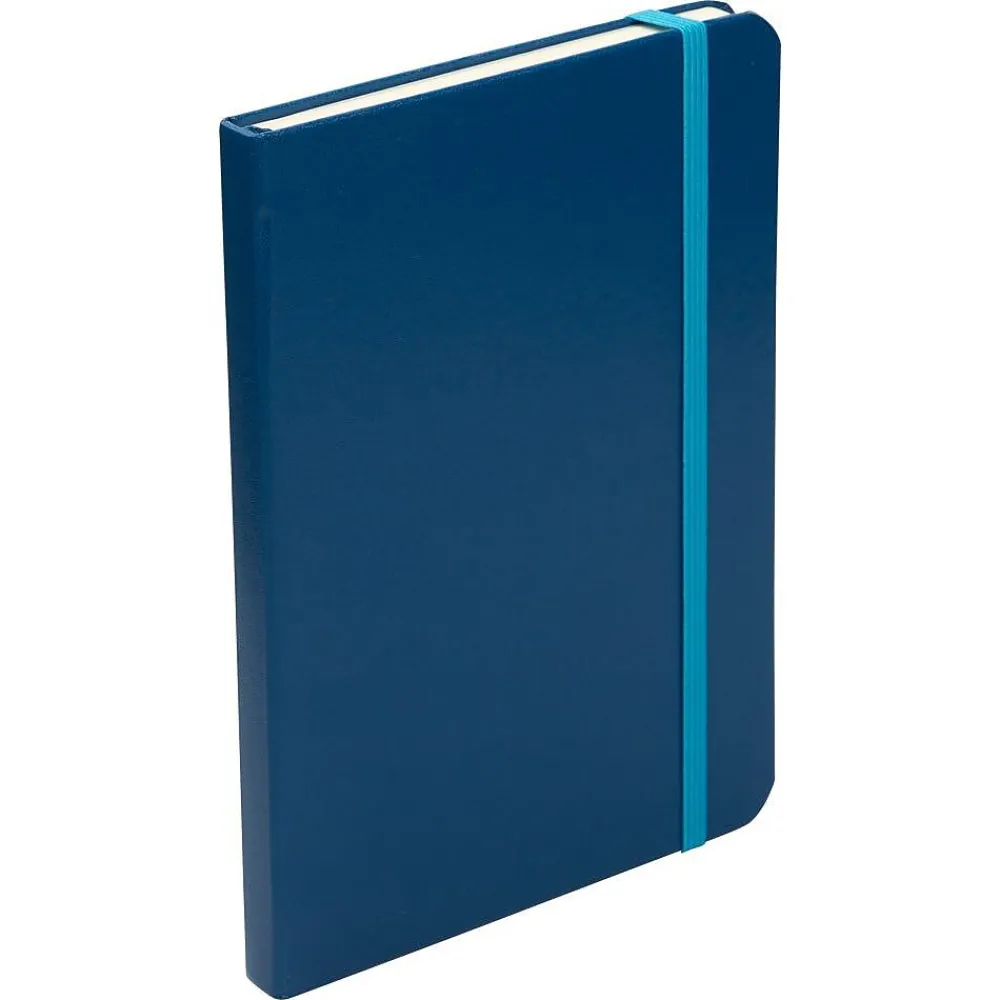Journals|JAM Paper Hardcover Journal, 5" x 7", Blue, 200 Pages (340526608)