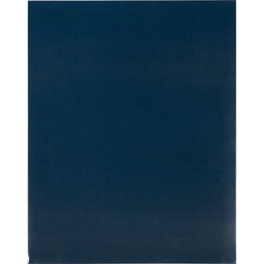 Pocket Folders|JAM Paper Laminated Two Glossy 2 Pocket Cardstock Presentation Folder, Navy Blue, 50/Box (5042523C)