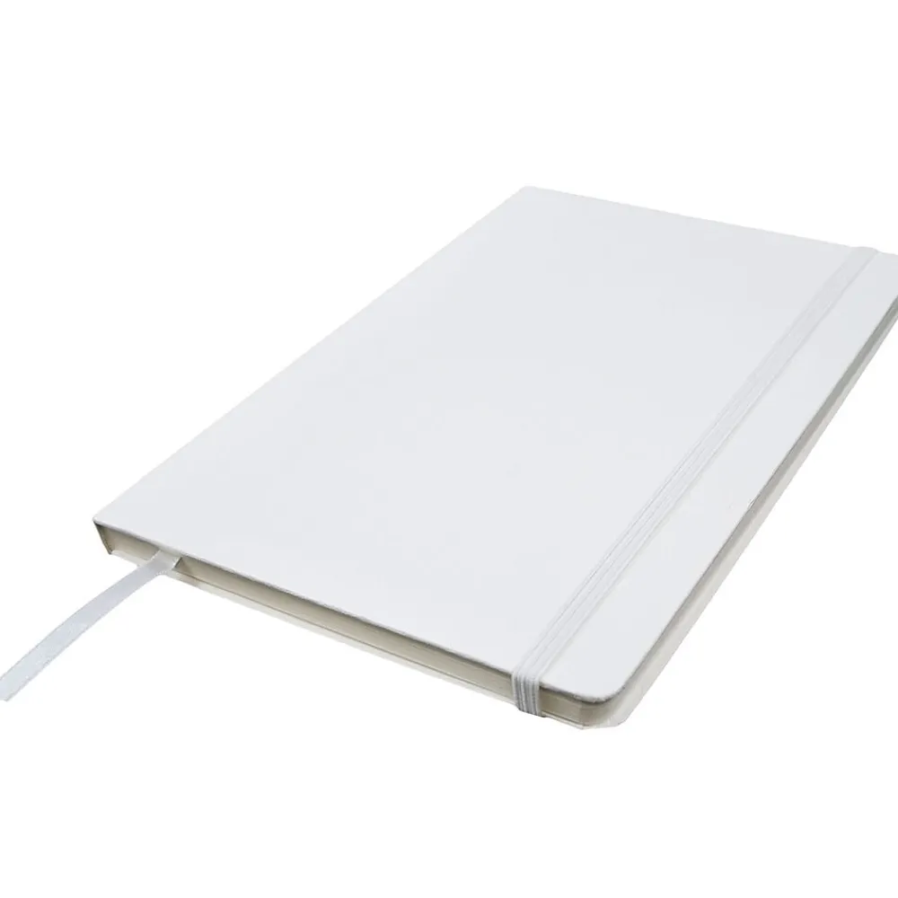 Notebooks|JAM Paper Pocket Notebook, 5.875" x 8.5", Narrow Ruled, 100 Sheets, White (340526604)