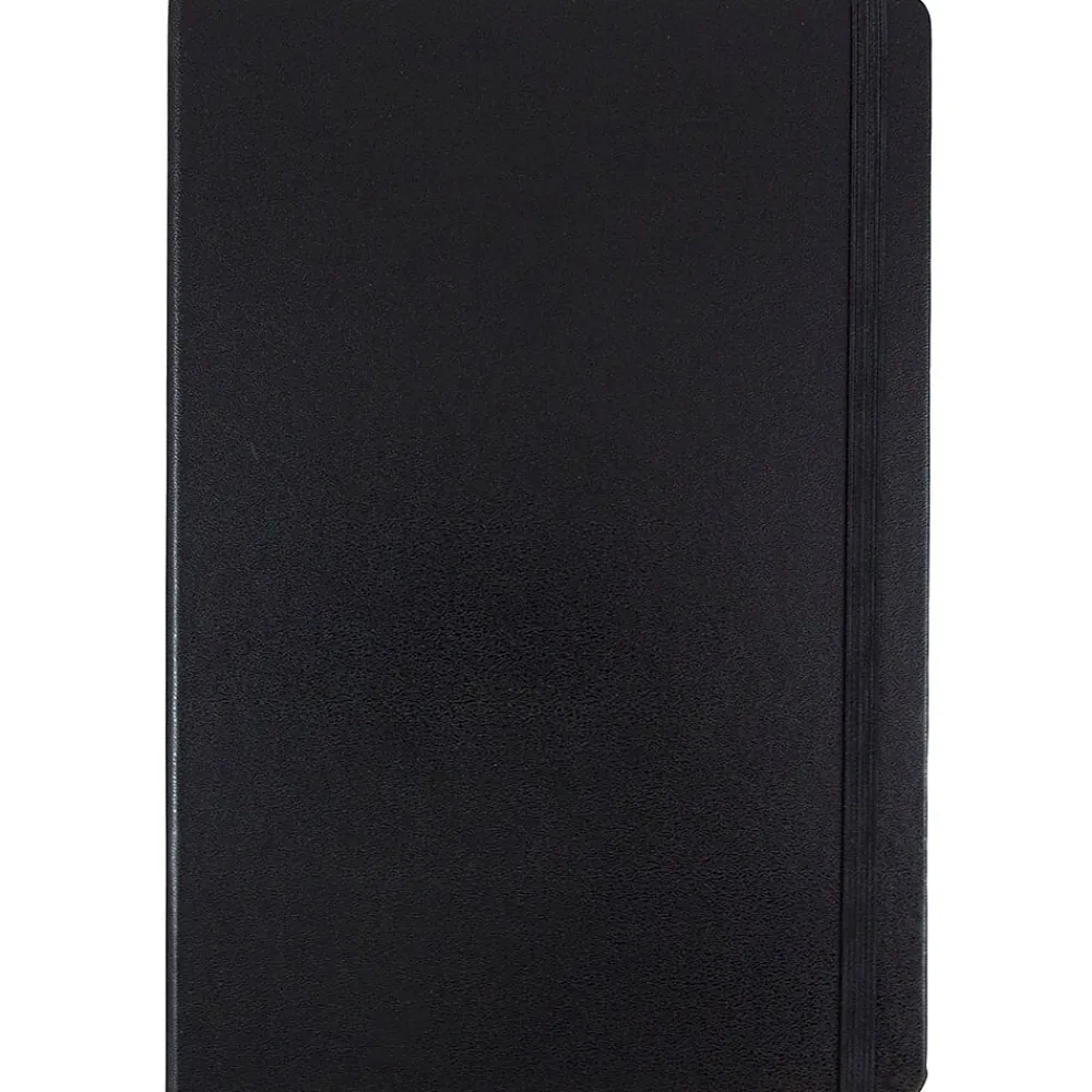 Notebooks|JAM Paper Pocket Notebook, 5.875" x 8.5", Narrow Ruled, 100 Sheets, Black (340526600)