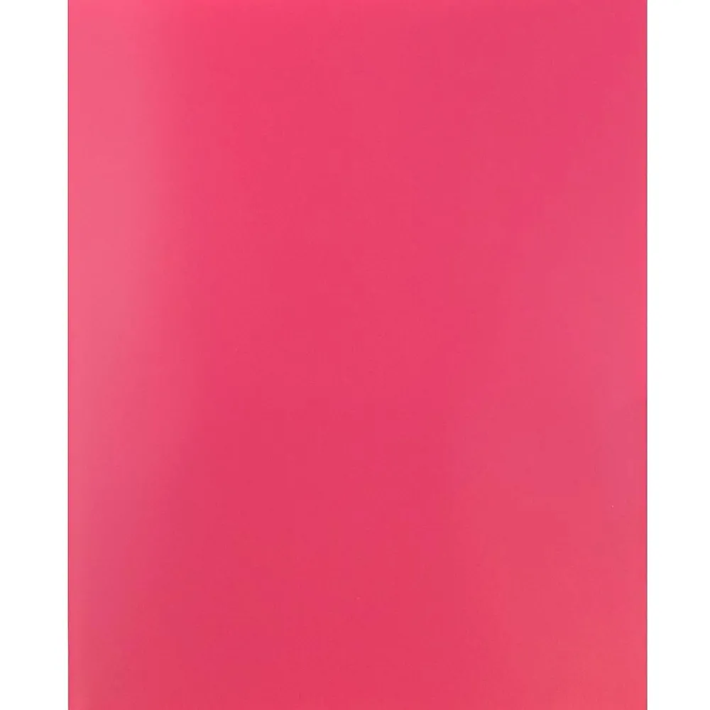 Pocket Folders|JAM Paper POP 2-Pocket Plastic Folders, Fuchsia Hot Pink, 6/Pack (382Efud)