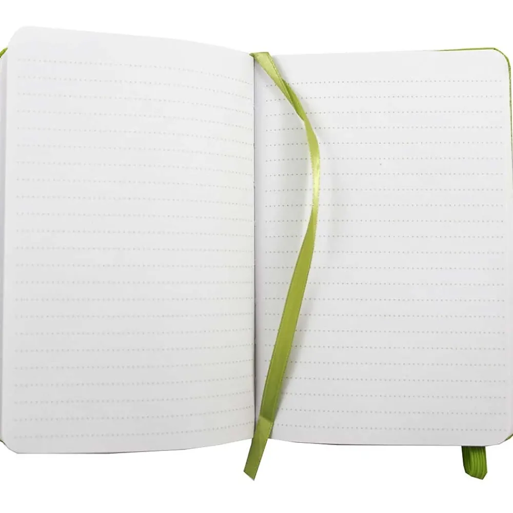 Notebooks|JAM Paper Professional Notebooks, 4" x 6", Wide Ruled, 70 Sheets, Green (340528852)
