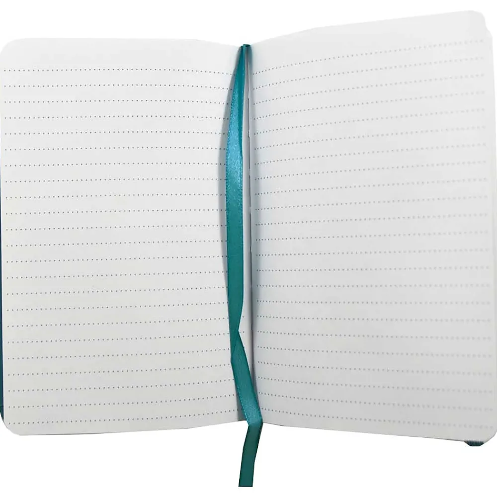 Notebooks|JAM Paper Professional Notebooks, 5.8" x 8.3", Wide Ruled, 70 Sheets, Blue (340528855)