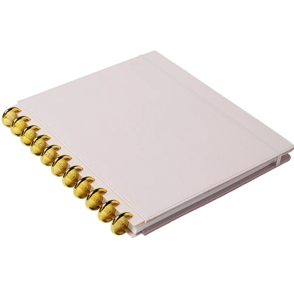 Notebooks|Martha Stewart Customizable Notebook, 9.5" x 11.38", Unruled, 60 Sheets, Blush (MS107T)