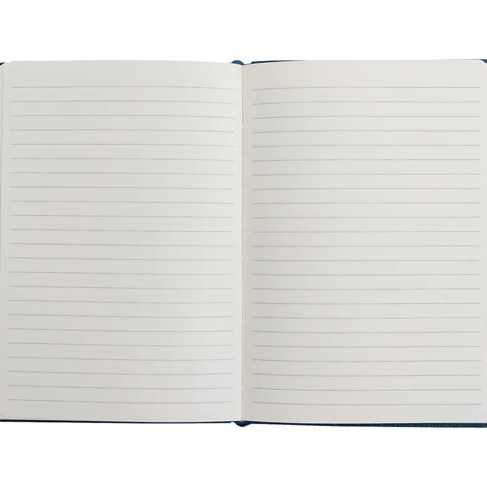 Notebooks|Martha Stewart Notebook, 6" x 8", Ruled, 128 Sheets, Navy (MS110K)