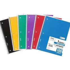 Subject Notebooks|Mead 1-Subject Notebooks, 7.5