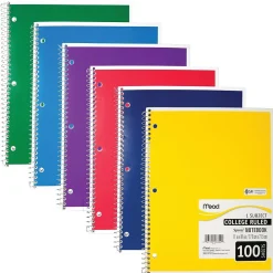 Subject Notebooks|Mead 1-Subject Notebooks, 8