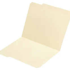 File Folders|Medical Arts Press 8" Tab File Folders, Letter, Manila, 100/Box (31454)