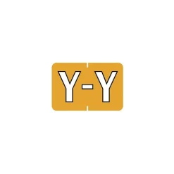Labels|Medical Arts Press ® Barkley & Sycom® Compatible Alpha Sheet Style Labels, Y