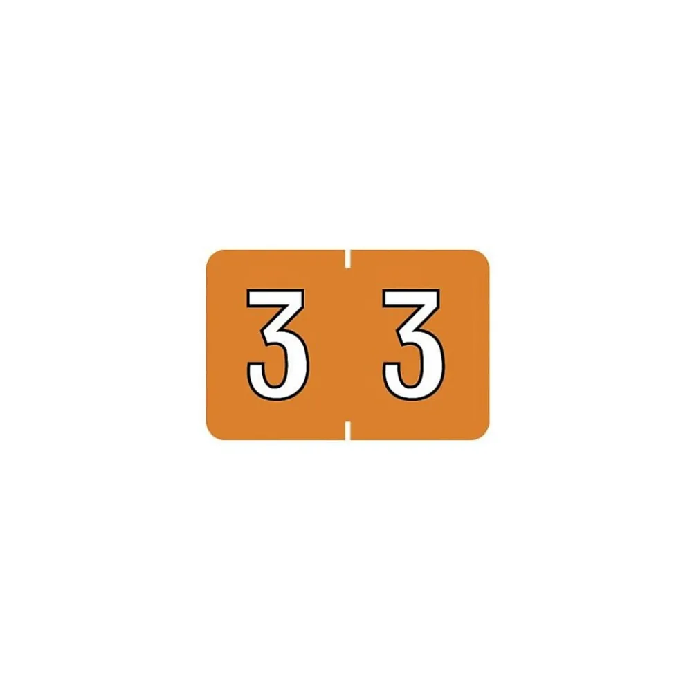 Labels|Medical Arts Press ® Barkley & Sycom® Compatible Numeric Roll Labels, 3"