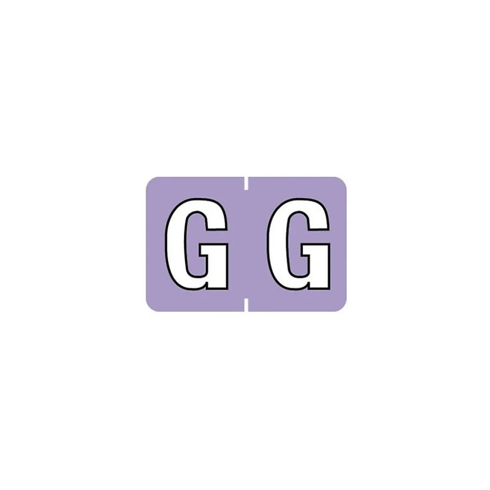 Labels|Medical Arts Press ® Barkley & Sycom® Compatible Alpha Sheet Style Labels, G