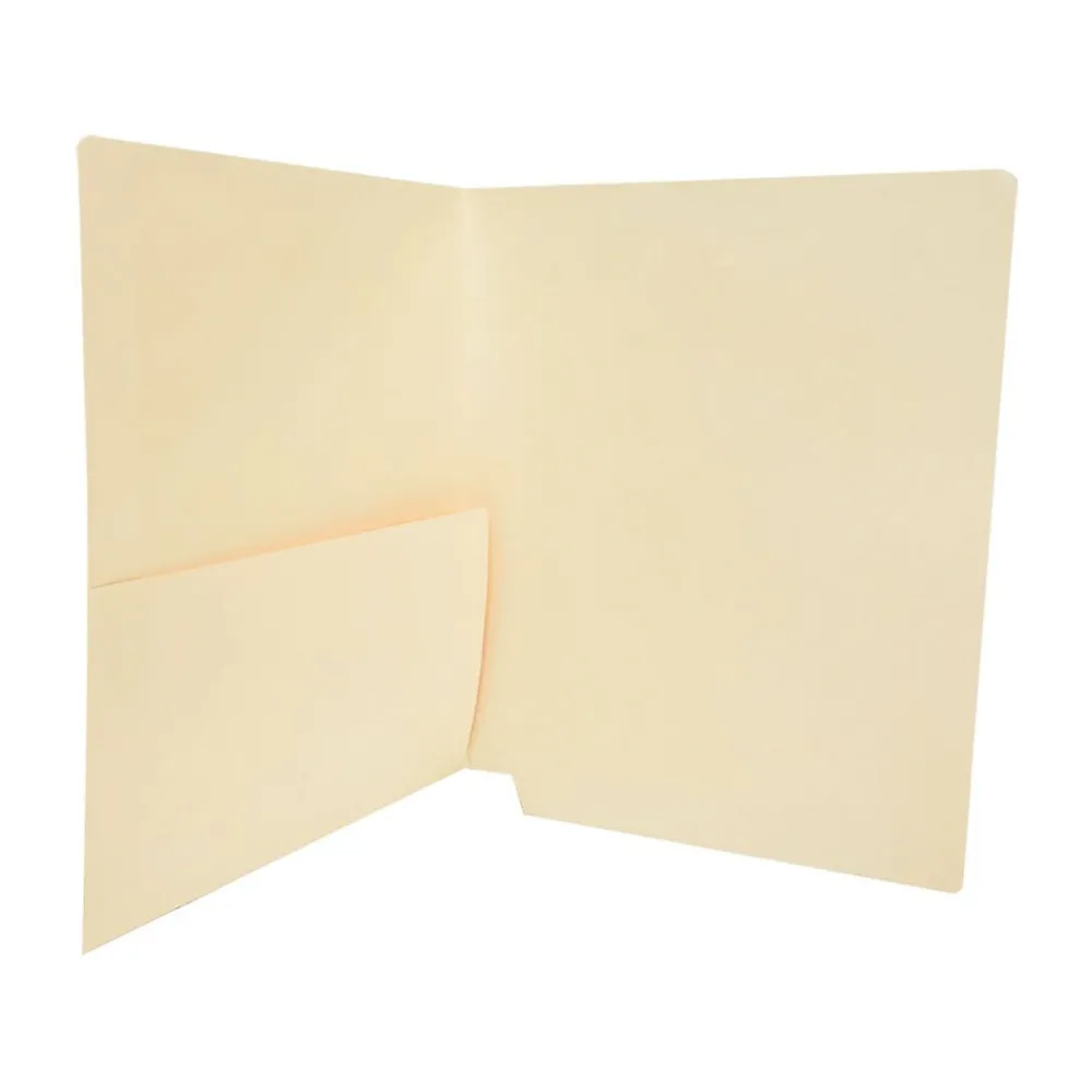 File Folders|Medical Arts Press End Tab File Folders, letter size manila, reinforced end tab, 250/Box (31459B)