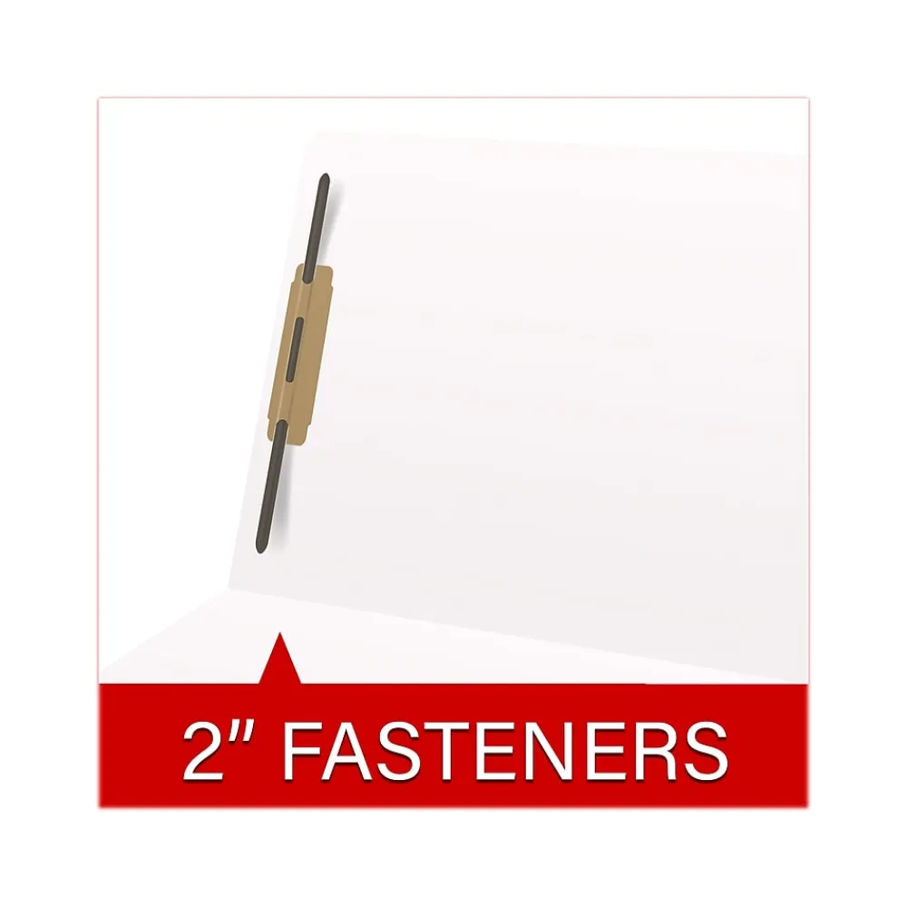 File Folders|Medical Arts Press Heavy Duty End Tab File Folder, Straight-Cut, Letter Size, White, 40/Box (S-09461-WHT)