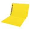 File Folders|Medical Arts Press Heavy Duty End Tab File Folder, Straight-Cut, Letter Size, Yellow, 40/Box (S-09461-YLW)