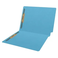 File Folders|Medical Arts Press Heavy Duty End Tab File Folder, Straight Cut, Letter Size, Dark Blue, 40/Box (S-09459-DBL)